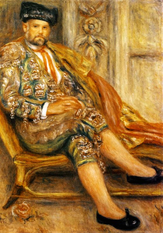 Pierre-Auguste Renoir Ambroise Vollard Portrait china oil painting image